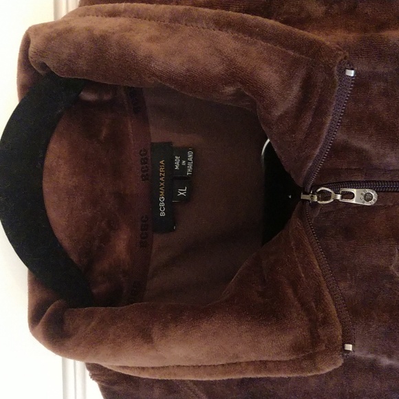 Y2K BCBG Maxazria velour 2 piece matching track outfit - Picture 2 of 11